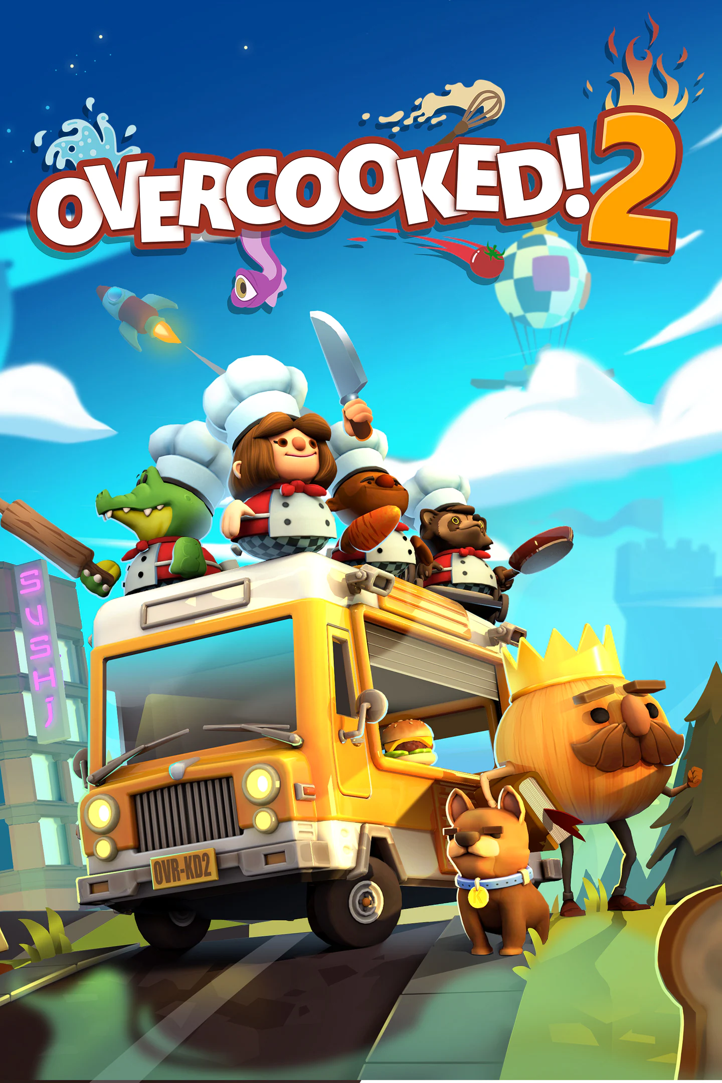 Overcooked! 2 – Loucura culinária que transformará você e seus amigos em verdadeiros chefs!